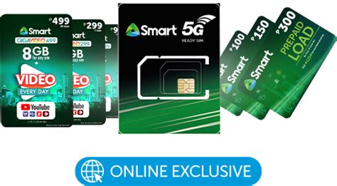 Smart 5G SIM Bundle (2 x P100 Load Card) .